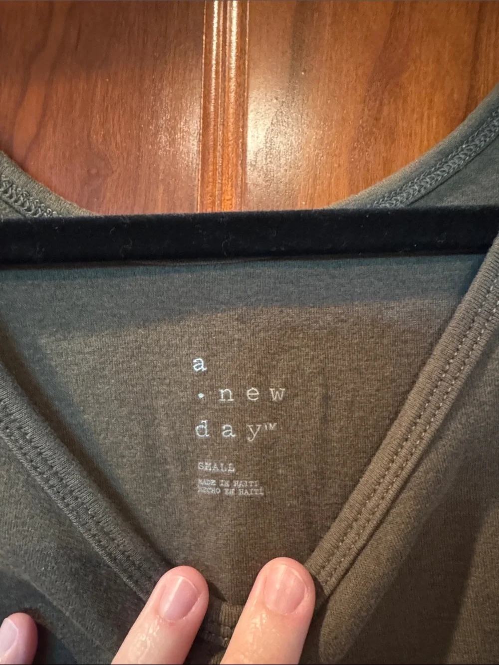 a new day Olive Green Tank Top - Picture 2 of 3